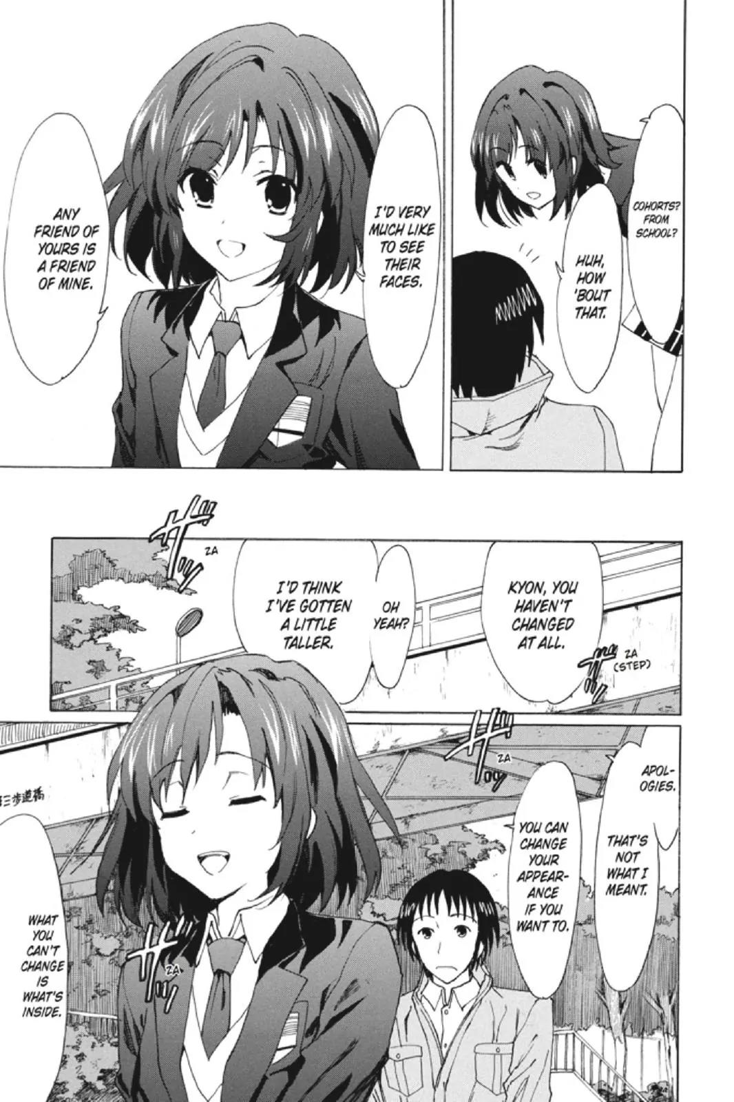 Suzumiya Haruhi no Yuuutsu Chapter 84 page 5 - Chapter 84: The Dissociation of Haruhi Suzumiya II