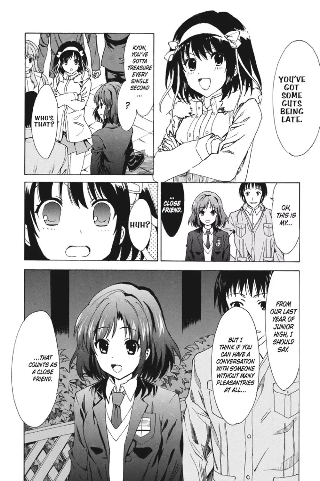 Suzumiya Haruhi no Yuuutsu Chapter 84 page 8 - Chapter 84: The Dissociation of Haruhi Suzumiya II