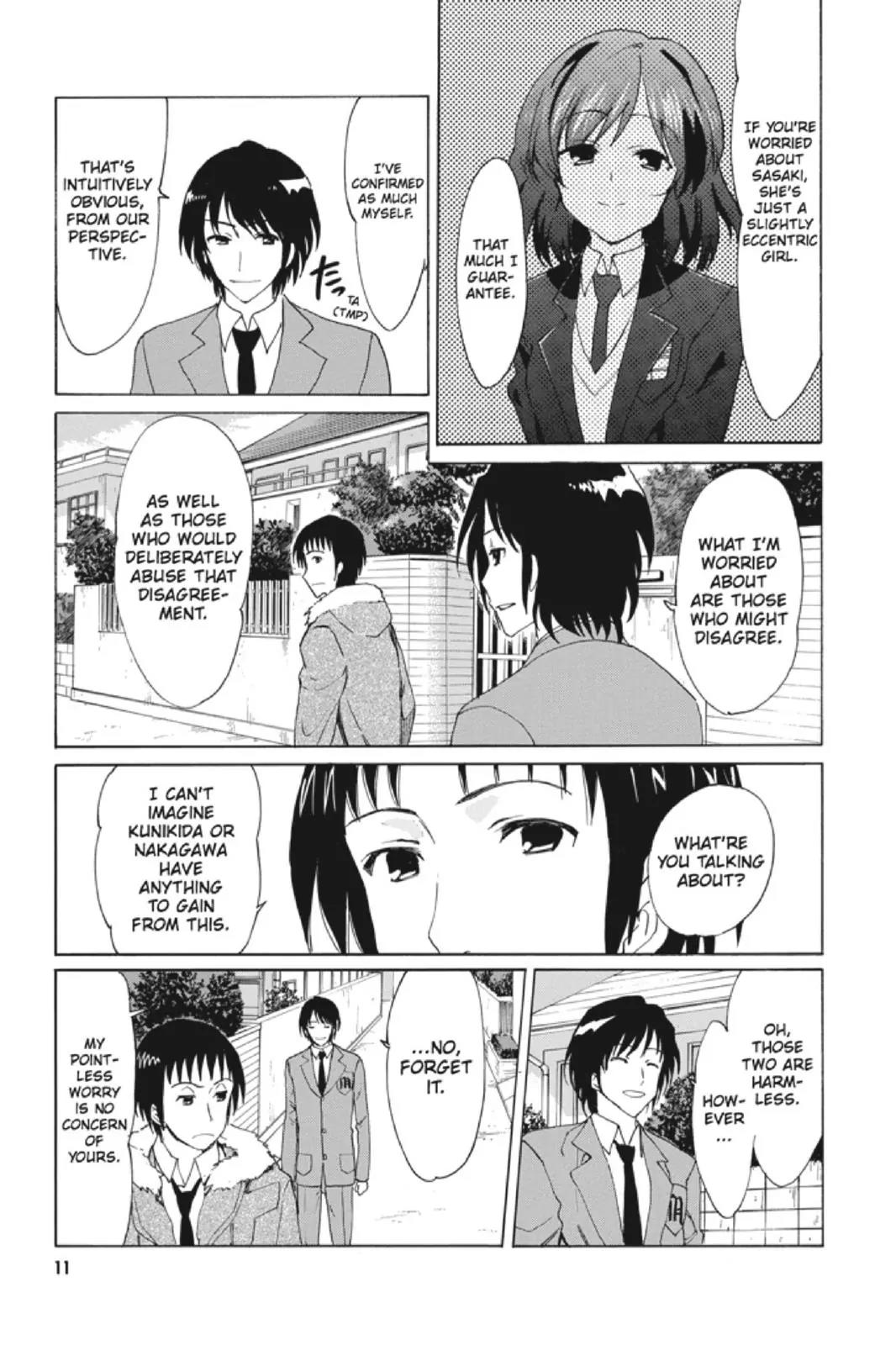 Suzumiya Haruhi no Yuuutsu Chapter 85 page 13 - Chapter 85: The Dissociation of Haruhi Suzumiya III