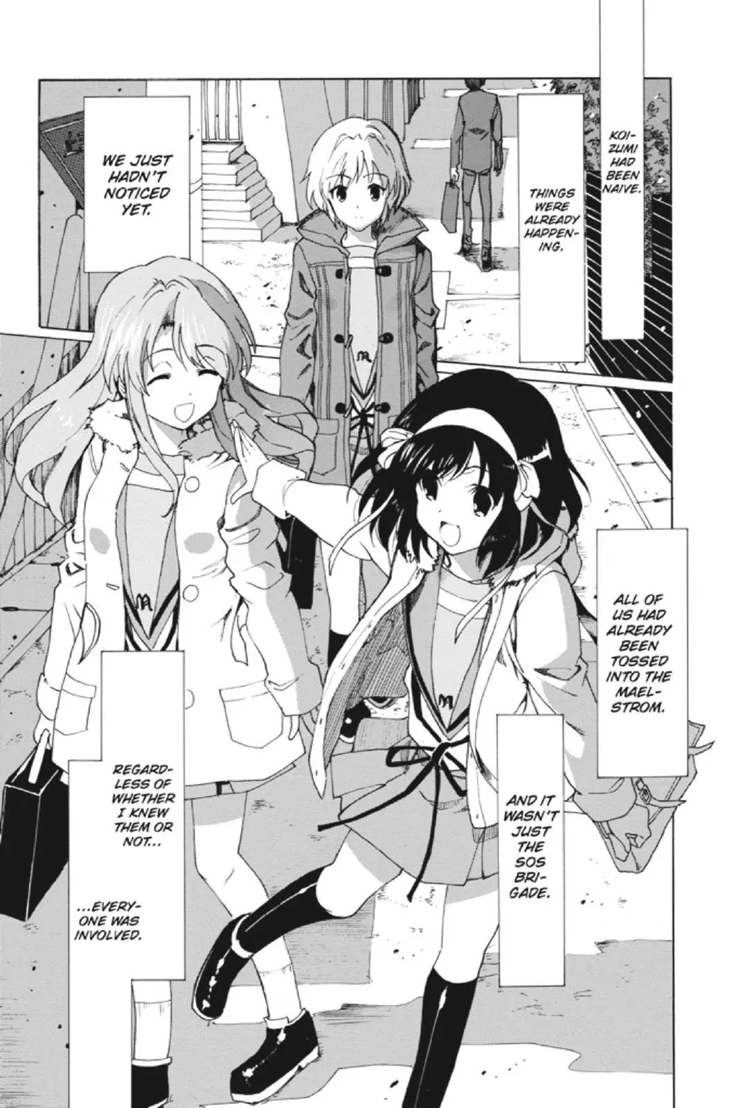 Suzumiya Haruhi no Yuuutsu Chapter 85 page 15 - Chapter 85: The Dissociation of Haruhi Suzumiya III