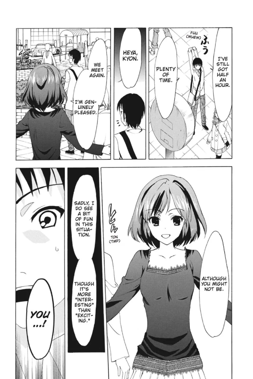 Suzumiya Haruhi no Yuuutsu Chapter 85 page 17 - Chapter 85: The Dissociation of Haruhi Suzumiya III
