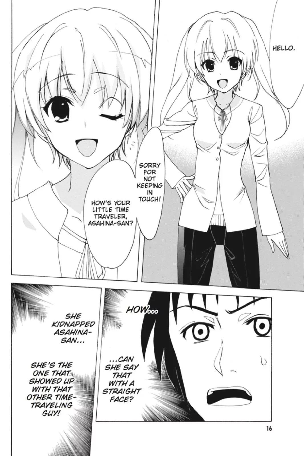 Suzumiya Haruhi no Yuuutsu Chapter 85 page 18 - Chapter 85: The Dissociation of Haruhi Suzumiya III