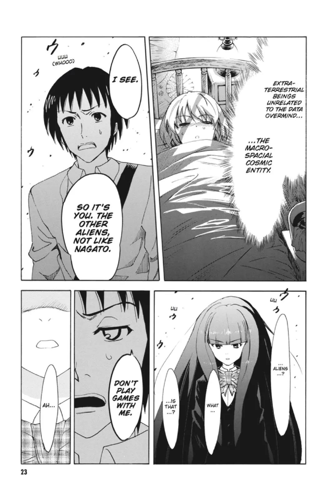Suzumiya Haruhi no Yuuutsu Chapter 85 page 25 - Chapter 85: The Dissociation of Haruhi Suzumiya III