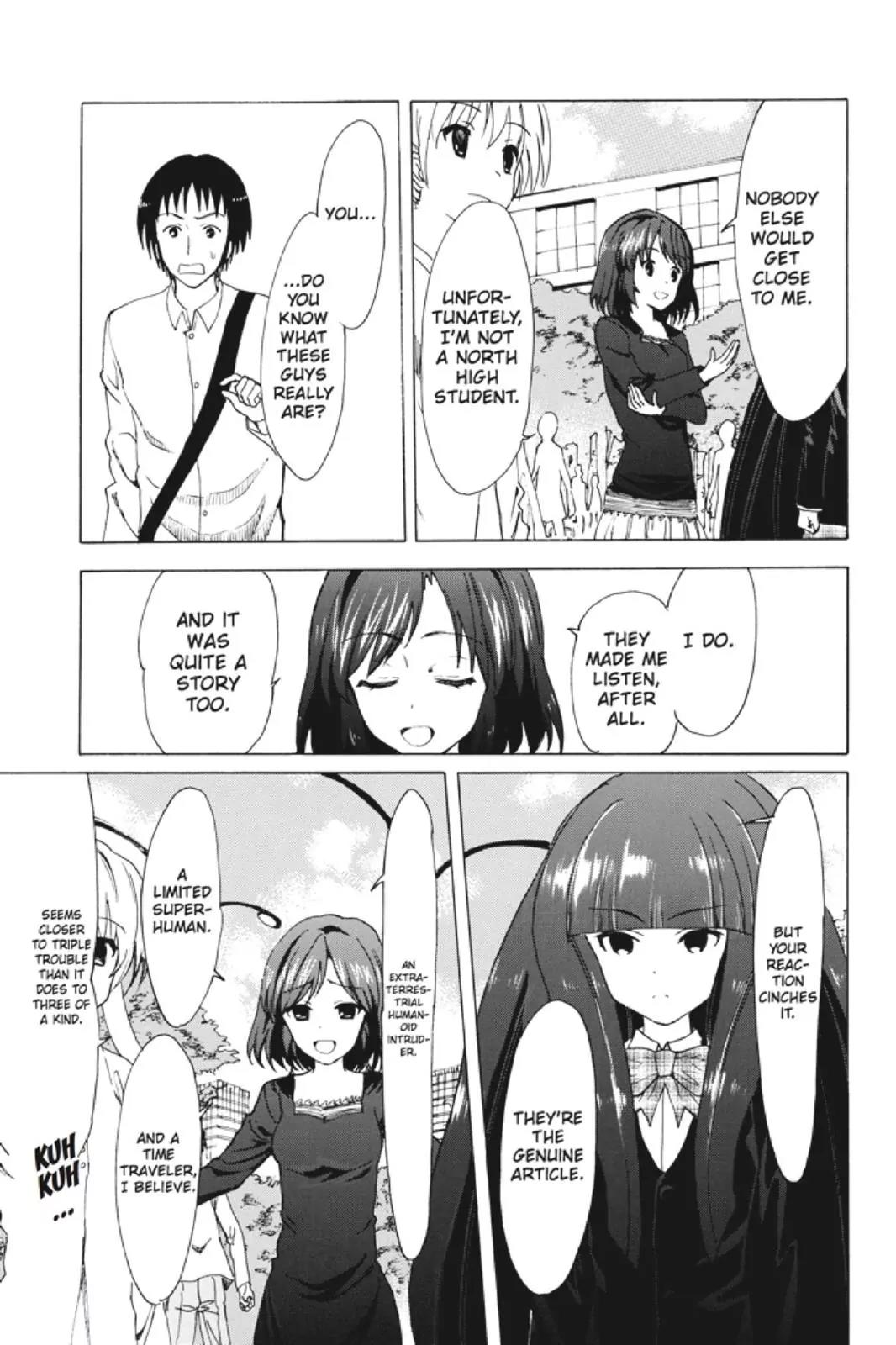 Suzumiya Haruhi no Yuuutsu Chapter 85 page 27 - Chapter 85: The Dissociation of Haruhi Suzumiya III