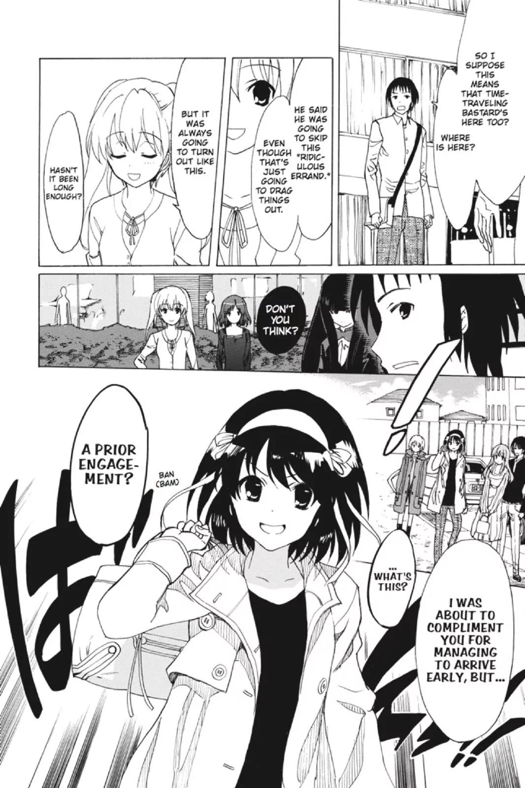 Suzumiya Haruhi no Yuuutsu Chapter 85 page 28 - Chapter 85: The Dissociation of Haruhi Suzumiya III