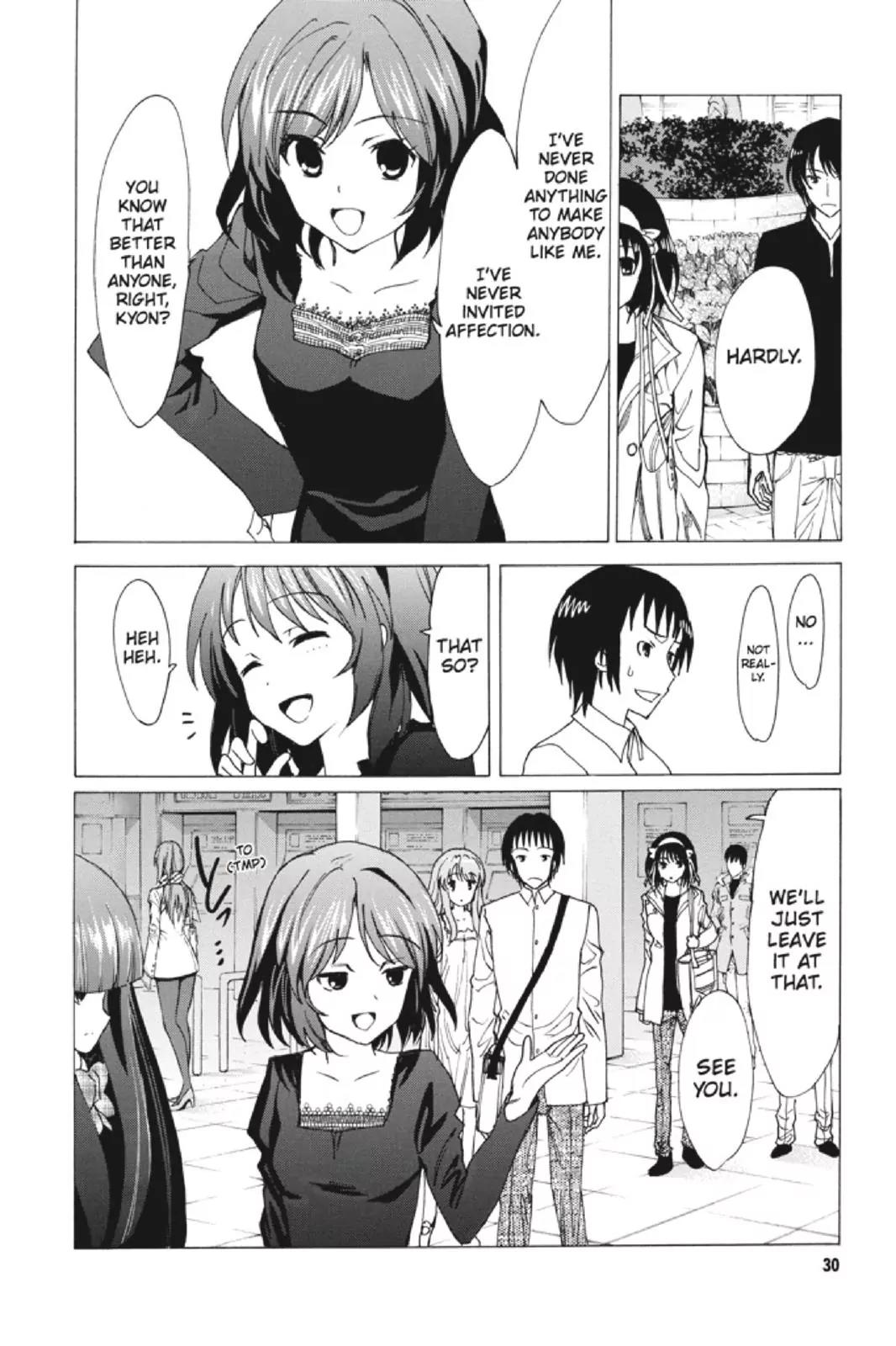 Suzumiya Haruhi no Yuuutsu Chapter 85 page 32 - Chapter 85: The Dissociation of Haruhi Suzumiya III