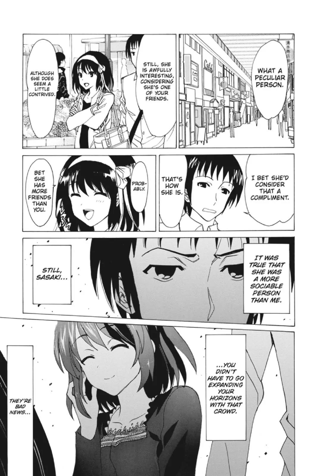 Suzumiya Haruhi no Yuuutsu Chapter 85 page 33 - Chapter 85: The Dissociation of Haruhi Suzumiya III