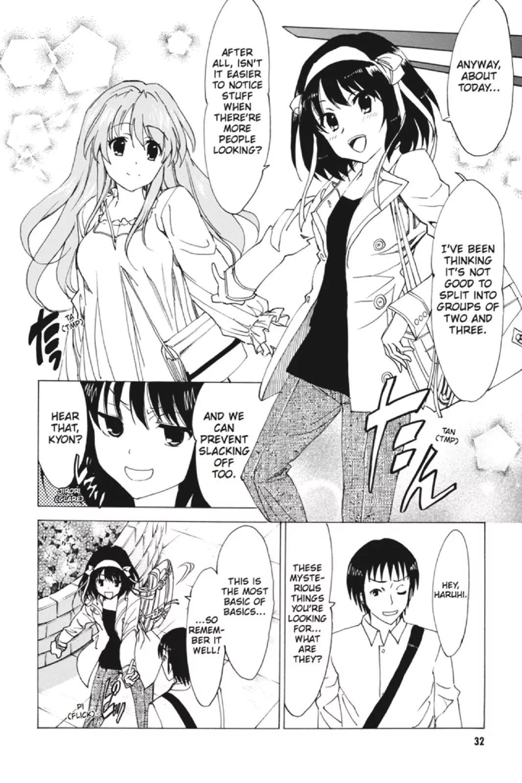 Suzumiya Haruhi no Yuuutsu Chapter 85 page 34 - Chapter 85: The Dissociation of Haruhi Suzumiya III