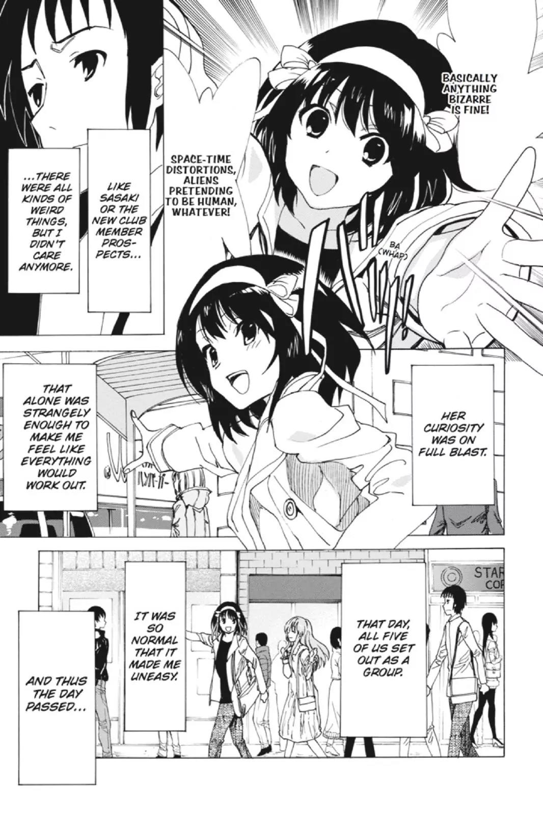 Suzumiya Haruhi no Yuuutsu Chapter 85 page 35 - Chapter 85: The Dissociation of Haruhi Suzumiya III