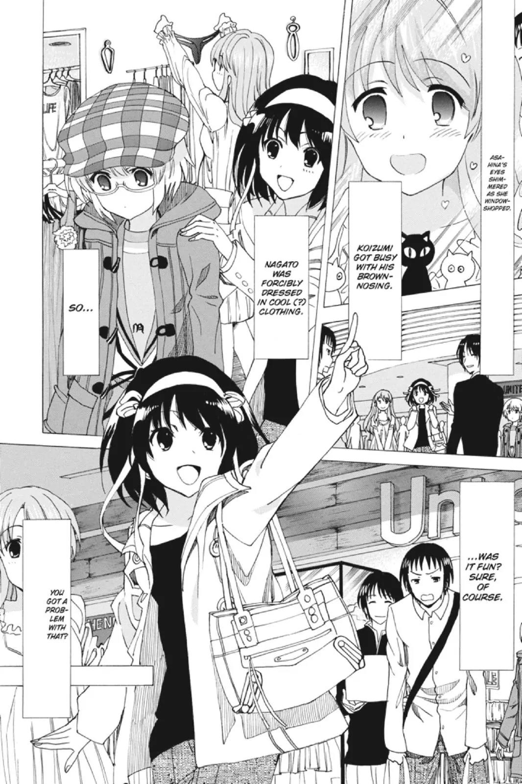 Suzumiya Haruhi no Yuuutsu Chapter 85 page 36 - Chapter 85: The Dissociation of Haruhi Suzumiya III
