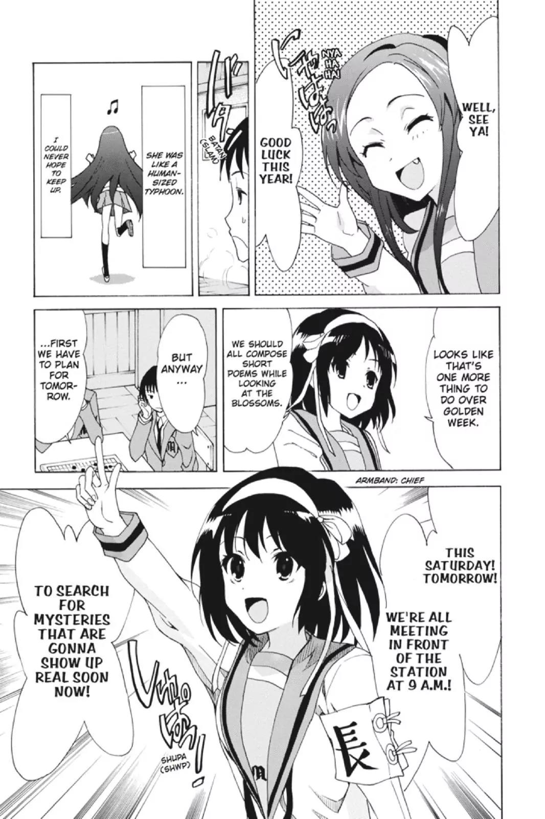 Suzumiya Haruhi no Yuuutsu Chapter 85 page 9 - Chapter 85: The Dissociation of Haruhi Suzumiya III