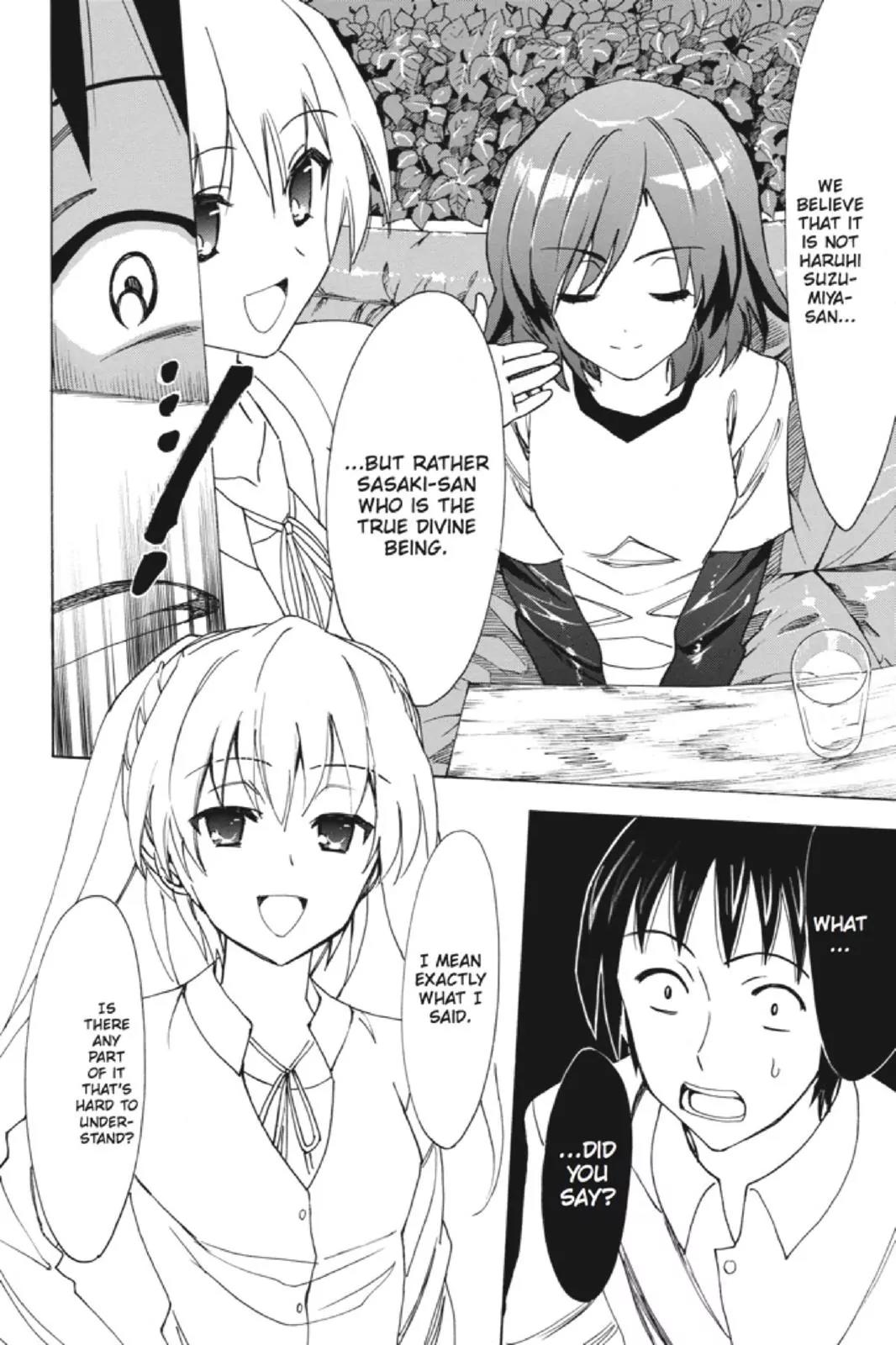 Suzumiya Haruhi no Yuuutsu Chapter 86 page 18 - Chapter 86: The Dissociation of Haruhi Suzumiya IV