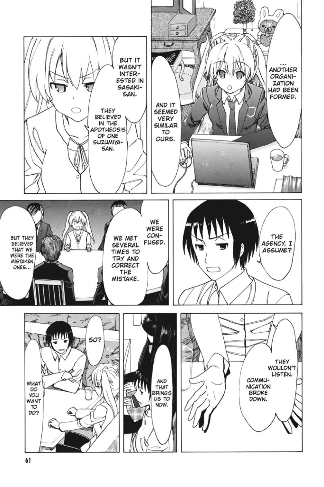 Suzumiya Haruhi no Yuuutsu Chapter 86 page 23 - Chapter 86: The Dissociation of Haruhi Suzumiya IV