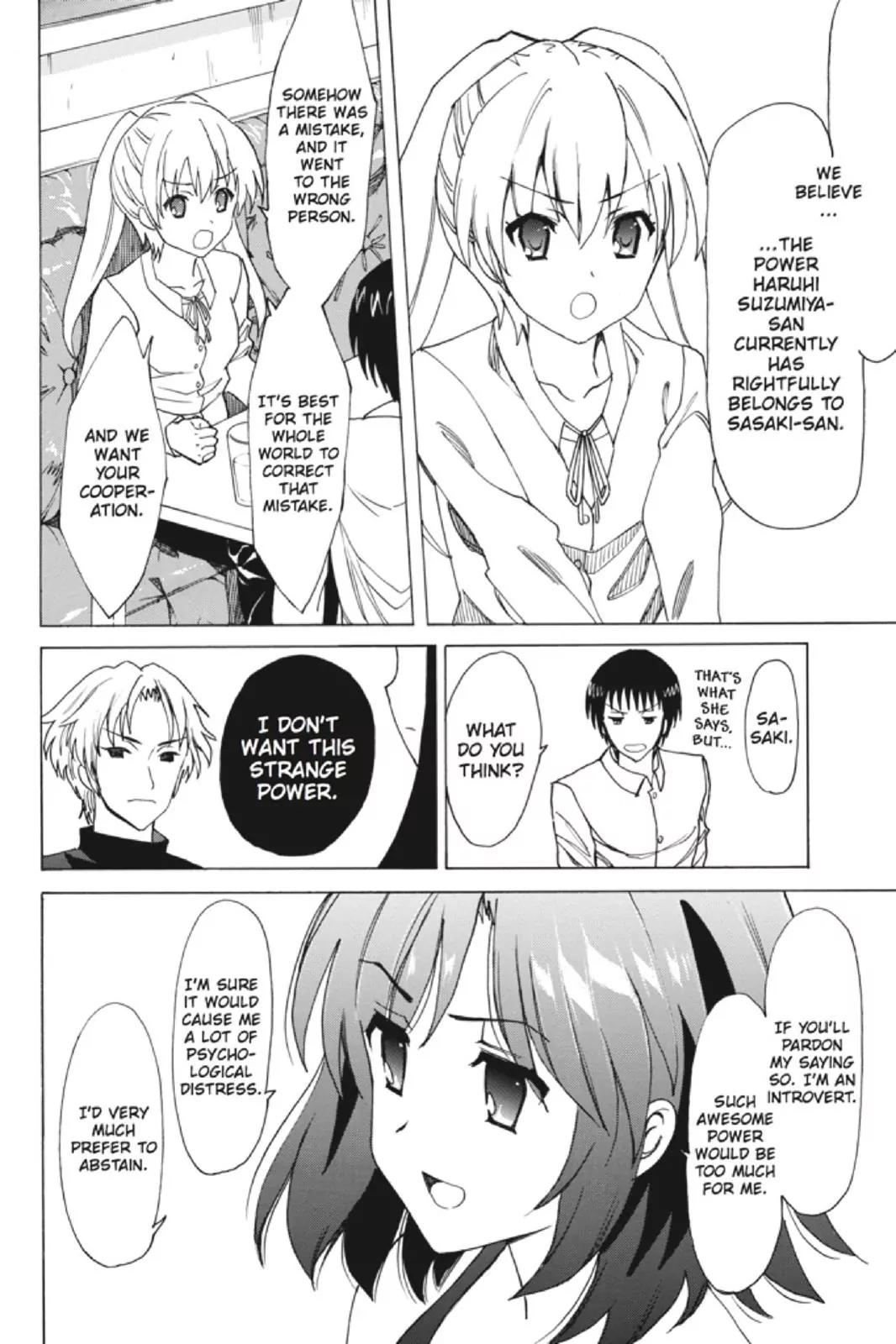 Suzumiya Haruhi no Yuuutsu Chapter 86 page 24 - Chapter 86: The Dissociation of Haruhi Suzumiya IV