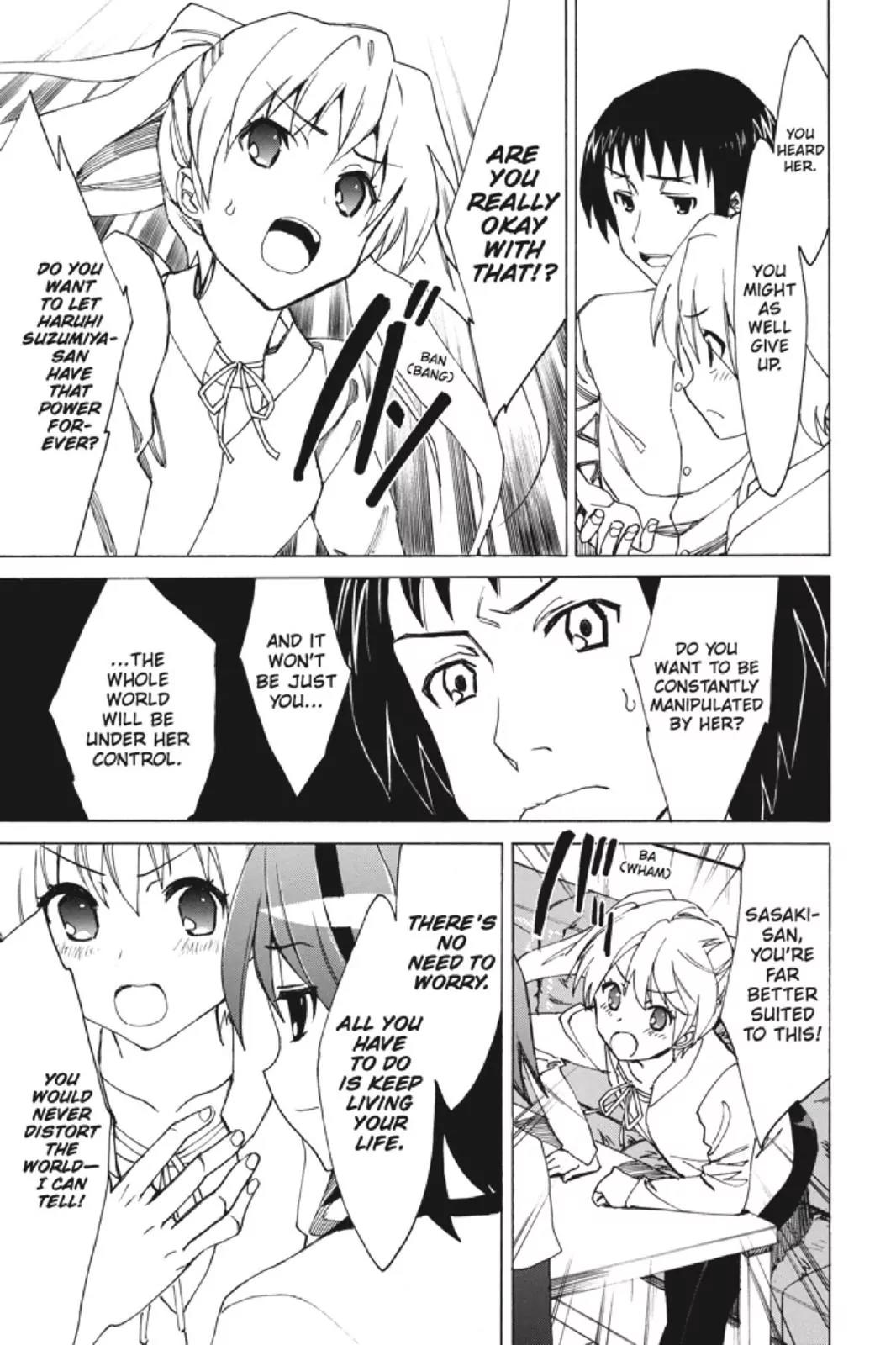 Suzumiya Haruhi no Yuuutsu Chapter 86 page 25 - Chapter 86: The Dissociation of Haruhi Suzumiya IV