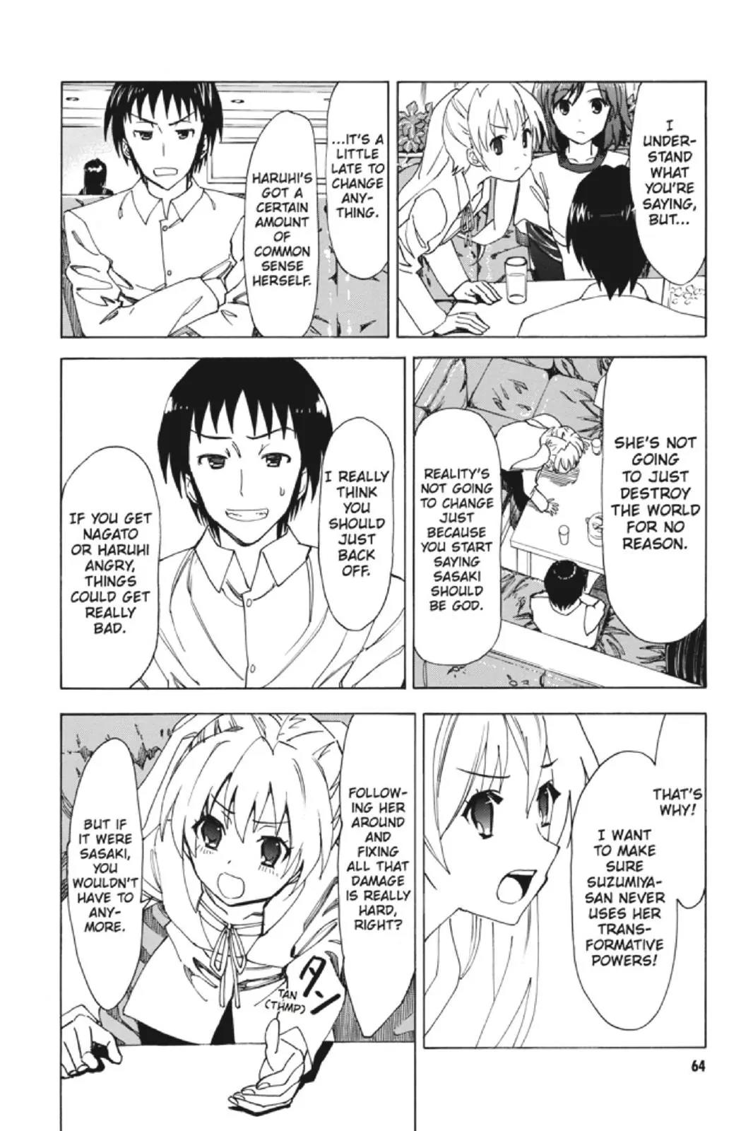 Suzumiya Haruhi no Yuuutsu Chapter 86 page 26 - Chapter 86: The Dissociation of Haruhi Suzumiya IV