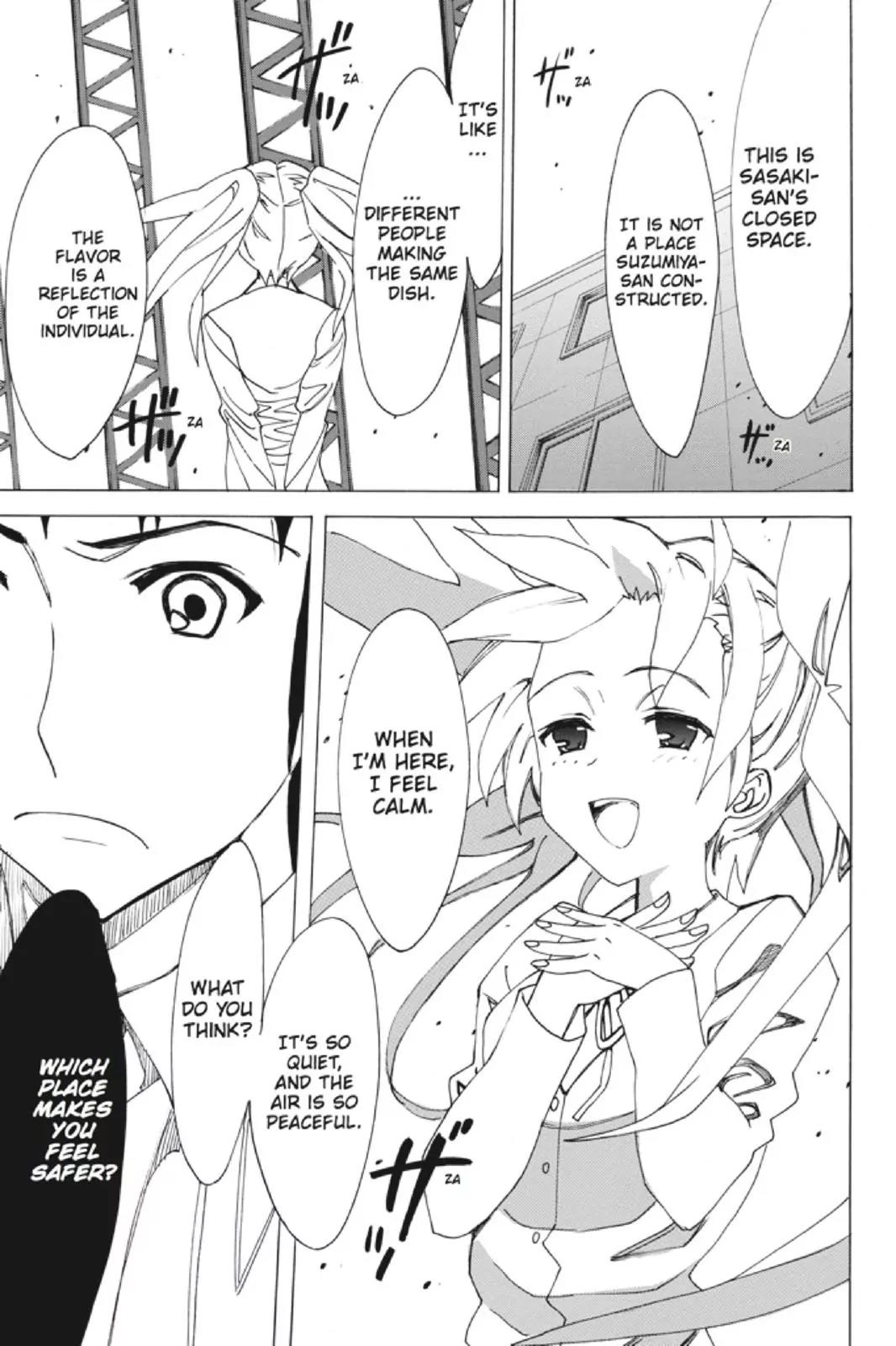 Suzumiya Haruhi no Yuuutsu Chapter 86 page 33 - Chapter 86: The Dissociation of Haruhi Suzumiya IV