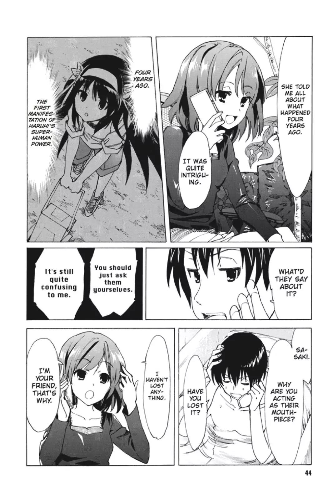 Suzumiya Haruhi no Yuuutsu Chapter 86 page 6 - Chapter 86: The Dissociation of Haruhi Suzumiya IV