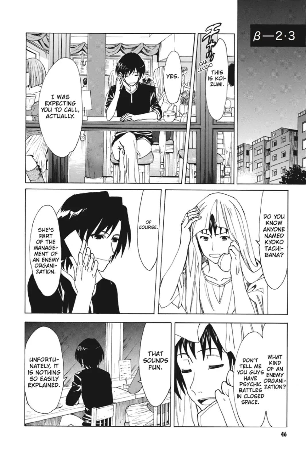 Suzumiya Haruhi no Yuuutsu Chapter 86 page 8 - Chapter 86: The Dissociation of Haruhi Suzumiya IV