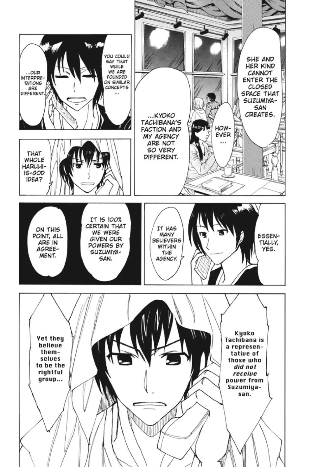 Suzumiya Haruhi no Yuuutsu Chapter 86 page 9 - Chapter 86: The Dissociation of Haruhi Suzumiya IV