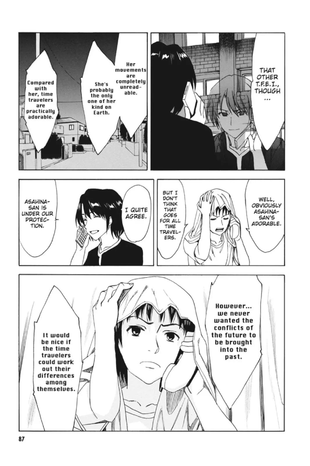 Suzumiya Haruhi no Yuuutsu Chapter 87 page 15 - Chapter 87: The Dissociation of Haruhi Suzumiya V