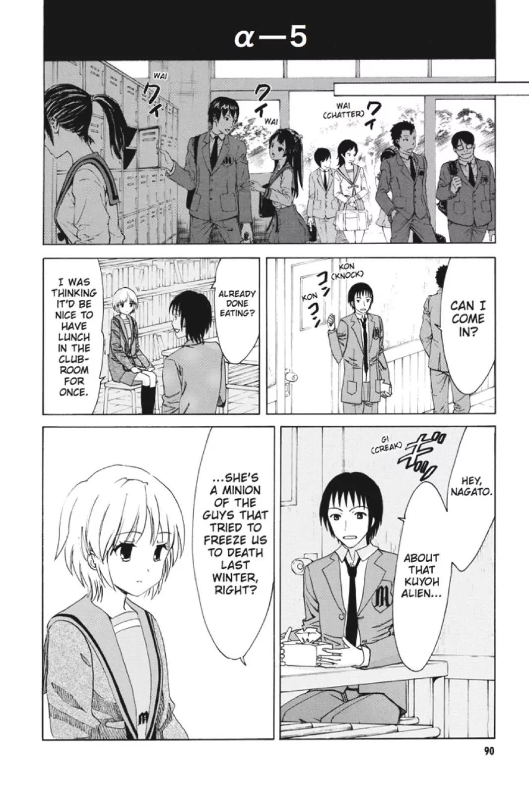 Suzumiya Haruhi no Yuuutsu Chapter 87 page 18 - Chapter 87: The Dissociation of Haruhi Suzumiya V