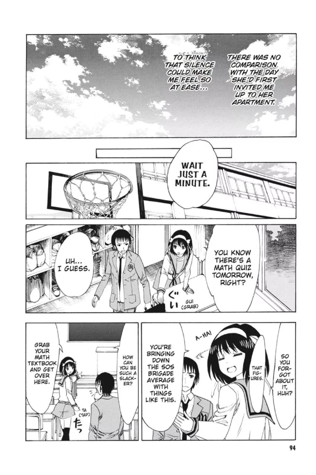 Suzumiya Haruhi no Yuuutsu Chapter 87 page 22 - Chapter 87: The Dissociation of Haruhi Suzumiya V