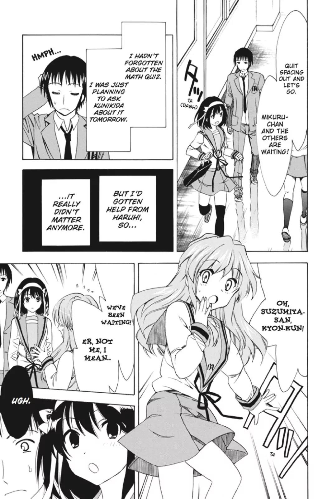 Suzumiya Haruhi no Yuuutsu Chapter 87 page 25 - Chapter 87: The Dissociation of Haruhi Suzumiya V