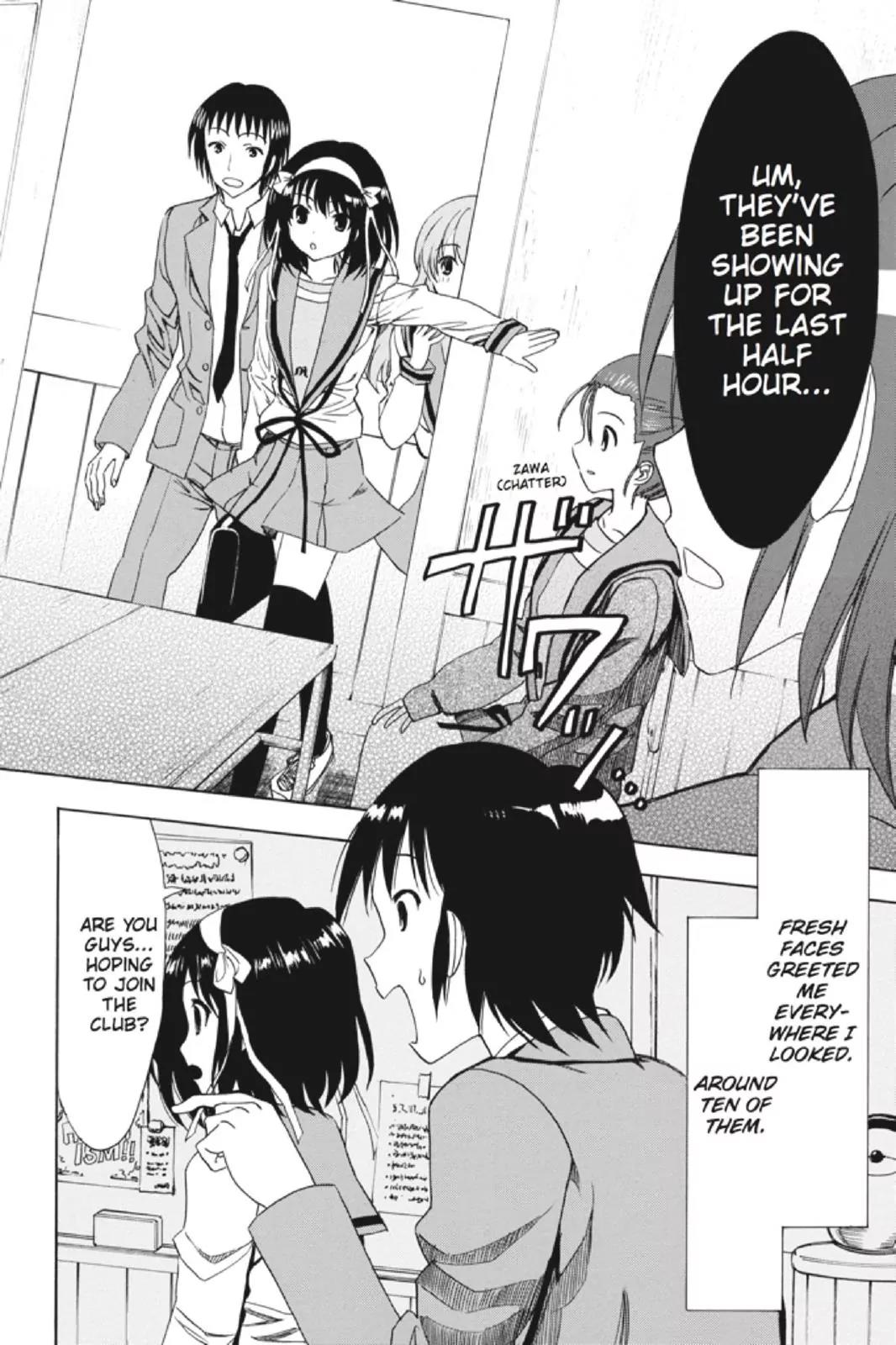 Suzumiya Haruhi no Yuuutsu Chapter 87 page 26 - Chapter 87: The Dissociation of Haruhi Suzumiya V