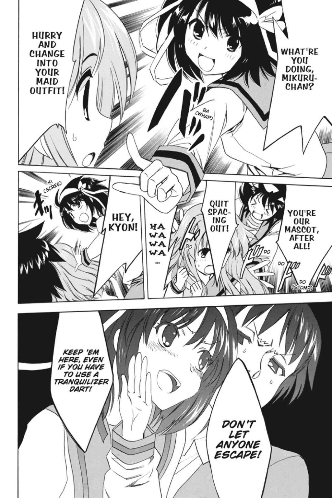 Suzumiya Haruhi no Yuuutsu Chapter 87 page 28 - Chapter 87: The Dissociation of Haruhi Suzumiya V