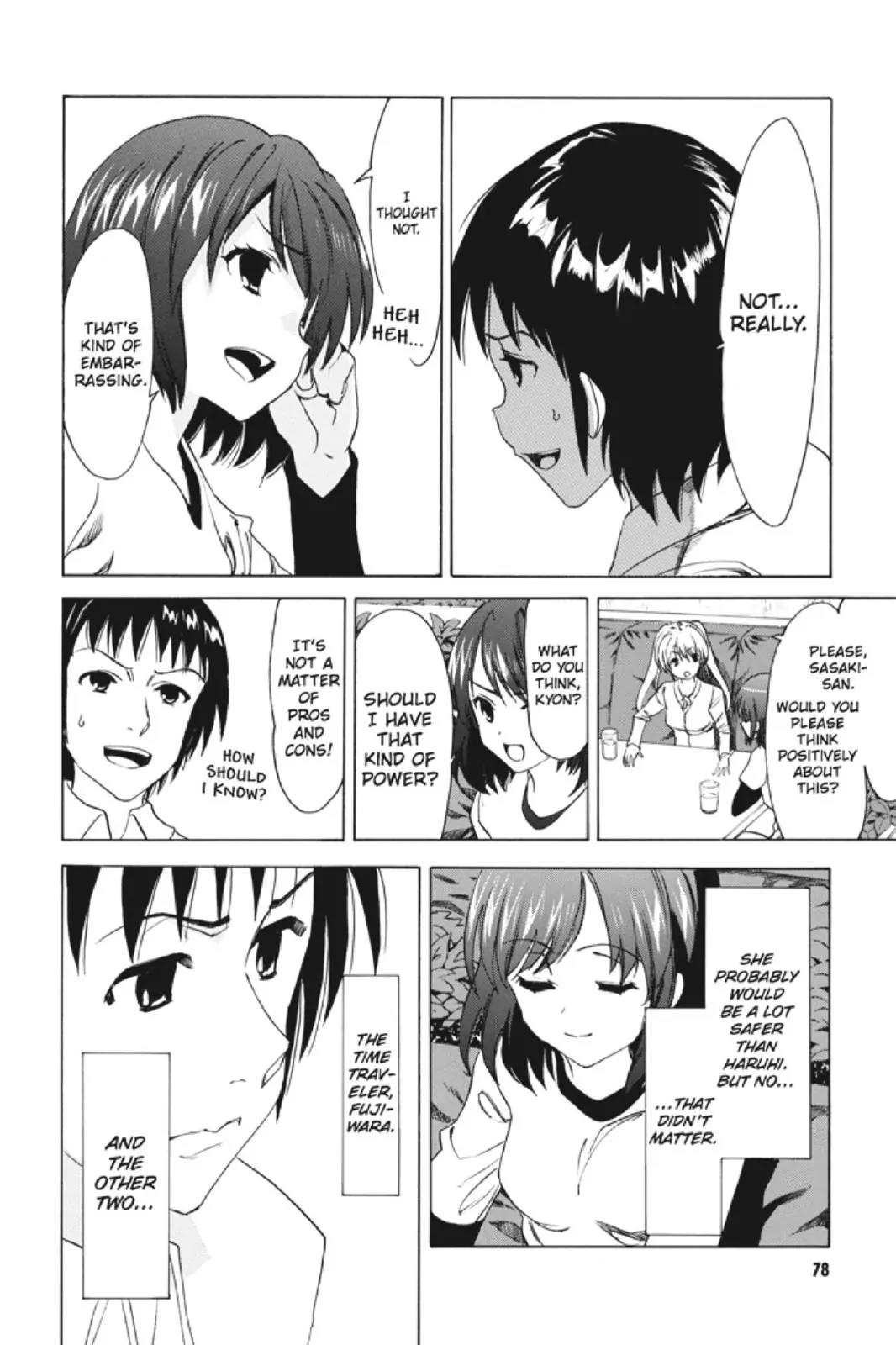 Suzumiya Haruhi no Yuuutsu Chapter 87 page 6 - Chapter 87: The Dissociation of Haruhi Suzumiya V