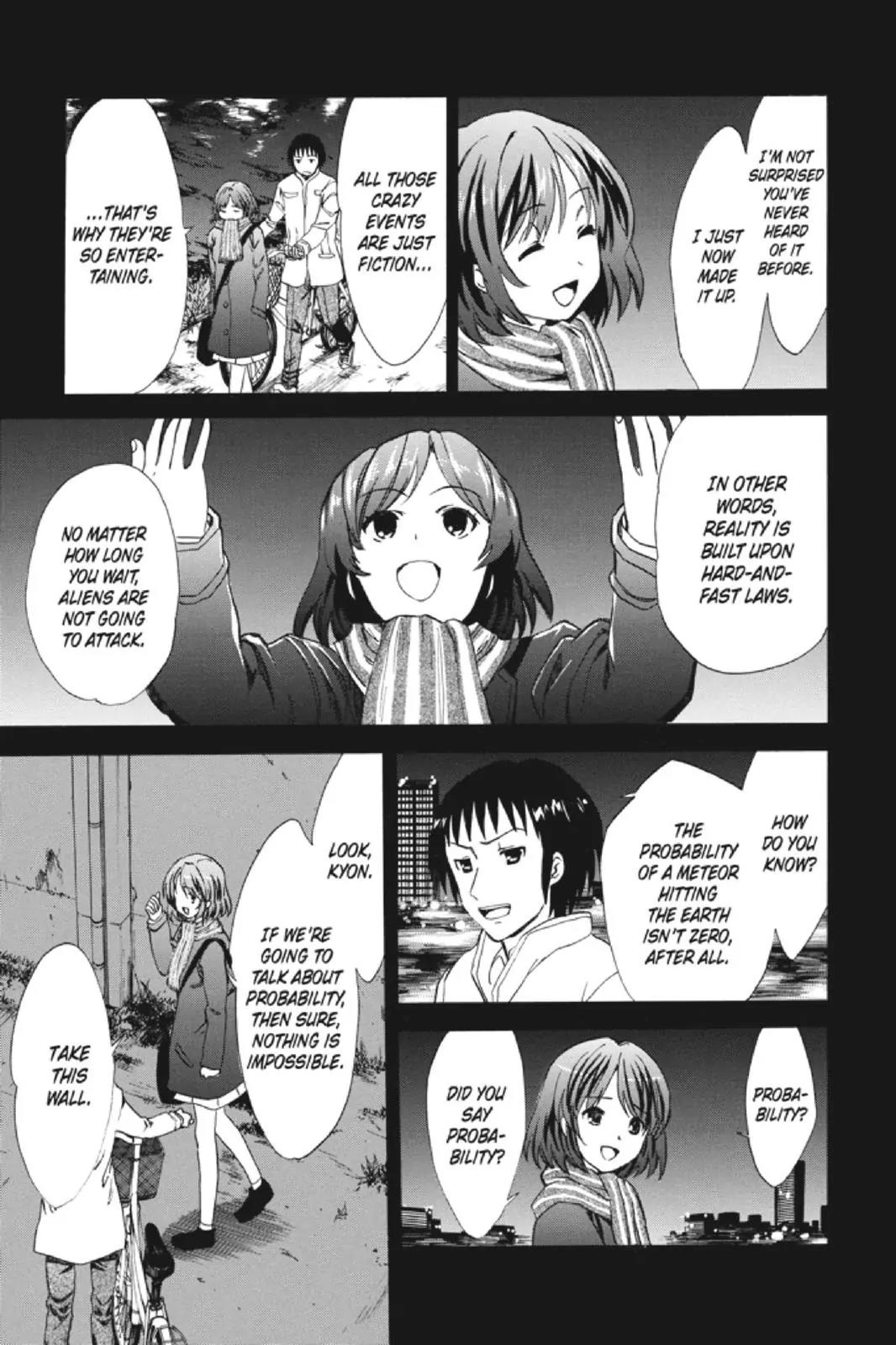 Suzumiya Haruhi no Yuuutsu Chapter 88 page 11 - Chapter 88: The Dissociation of Haruhi Suzumiya VI