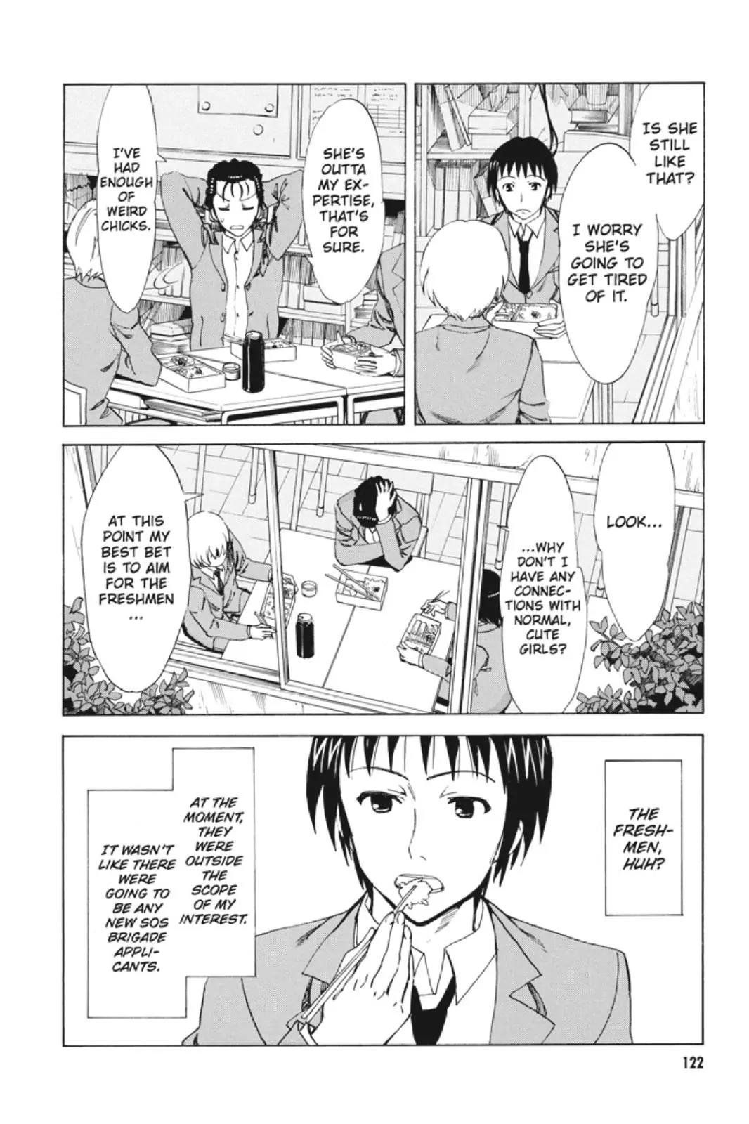 Suzumiya Haruhi no Yuuutsu Chapter 88 page 18 - Chapter 88: The Dissociation of Haruhi Suzumiya VI
