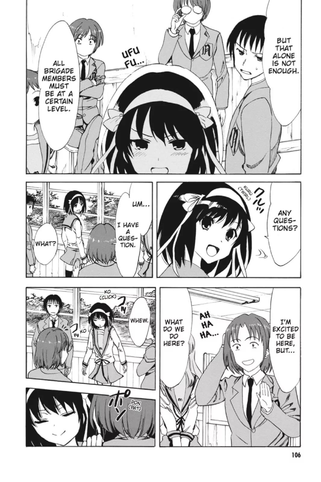 Suzumiya Haruhi no Yuuutsu Chapter 88 page 2 - Chapter 88: The Dissociation of Haruhi Suzumiya VI