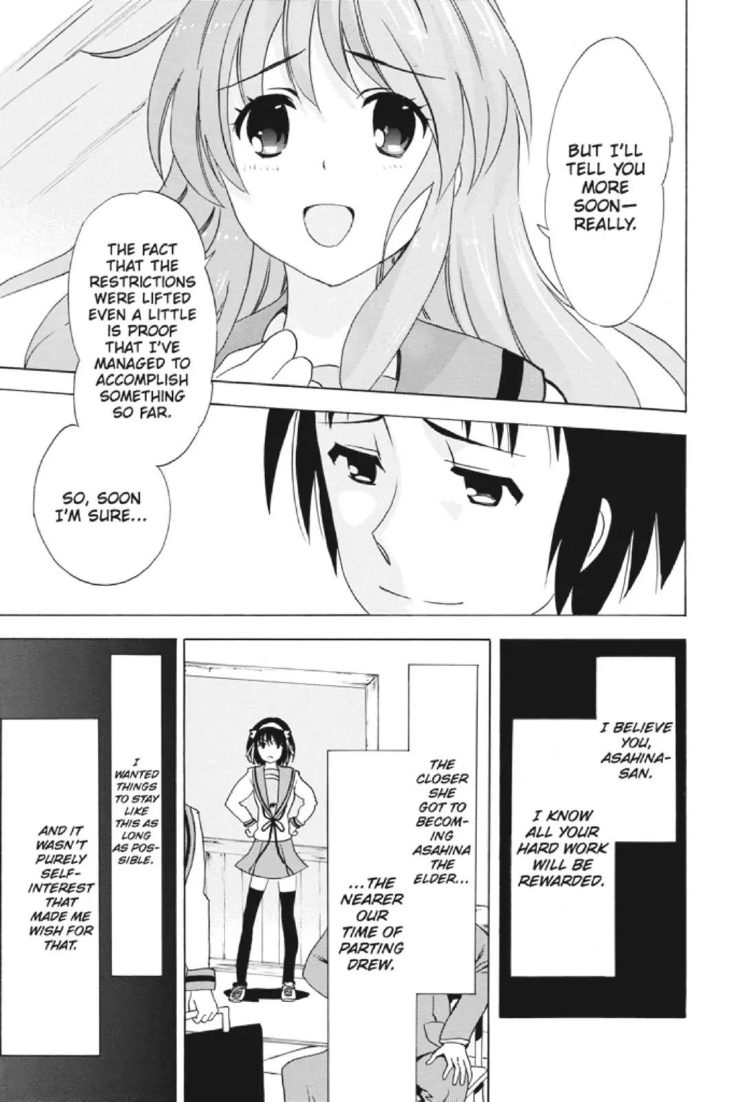 Suzumiya Haruhi no Yuuutsu Chapter 88 page 23 - Chapter 88: The Dissociation of Haruhi Suzumiya VI