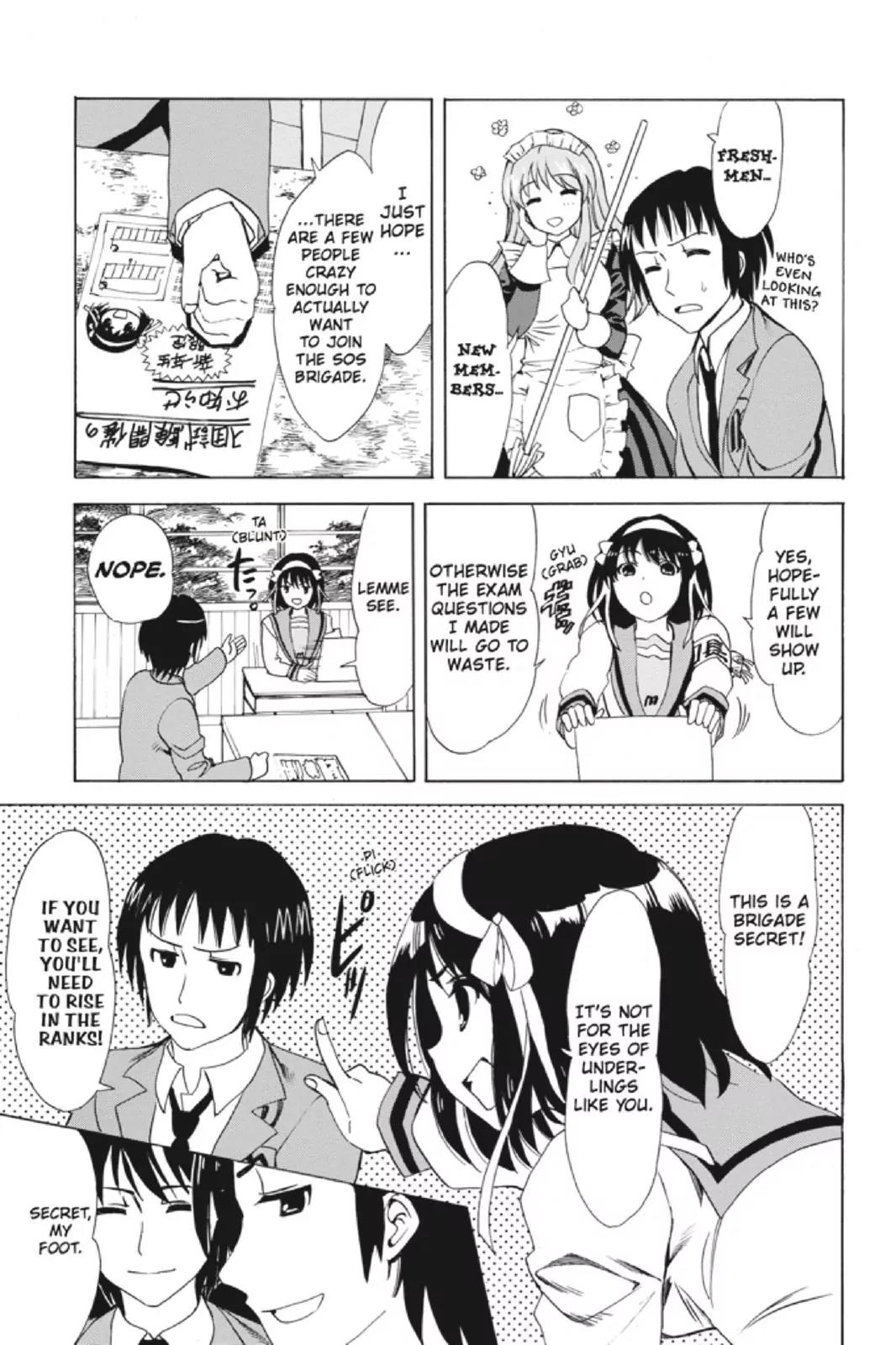 Suzumiya Haruhi no Yuuutsu Chapter 88 page 25 - Chapter 88: The Dissociation of Haruhi Suzumiya VI