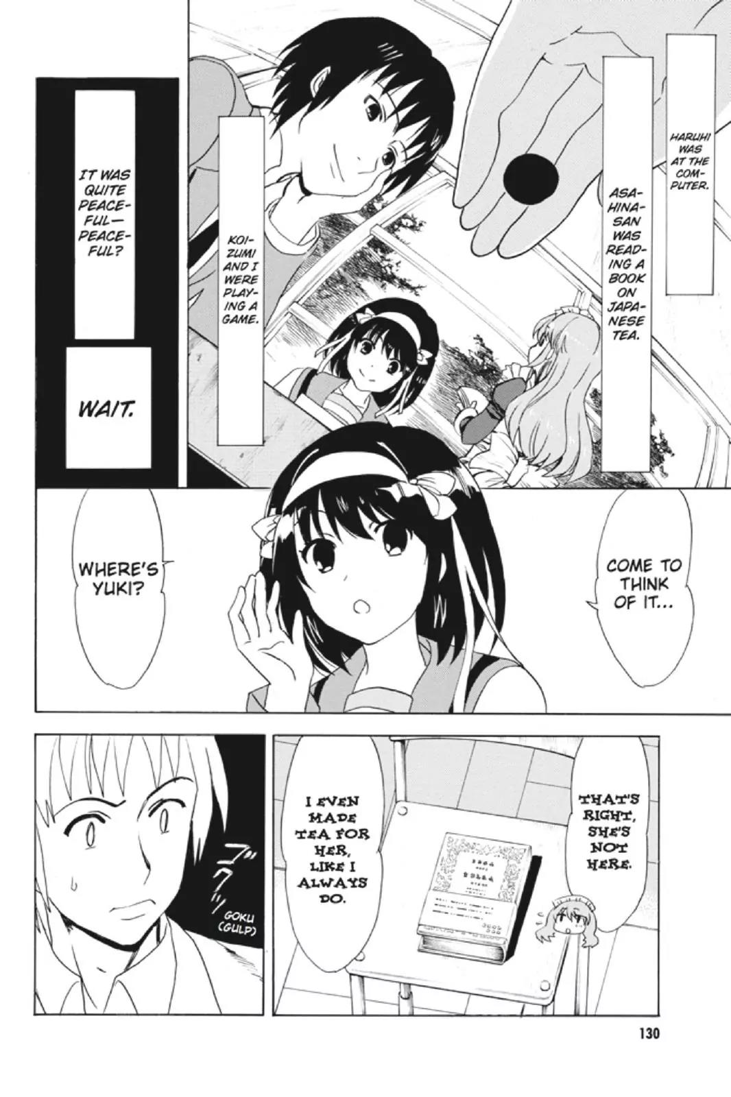 Suzumiya Haruhi no Yuuutsu Chapter 88 page 26 - Chapter 88: The Dissociation of Haruhi Suzumiya VI