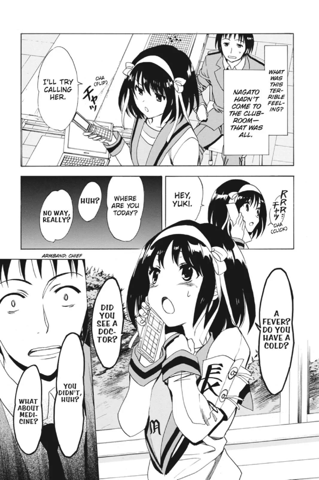 Suzumiya Haruhi no Yuuutsu Chapter 88 page 27 - Chapter 88: The Dissociation of Haruhi Suzumiya VI