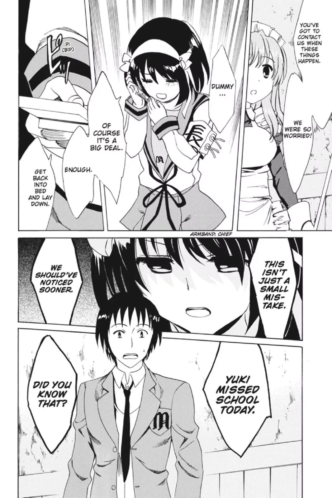 Suzumiya Haruhi no Yuuutsu Chapter 88 page 28 - Chapter 88: The Dissociation of Haruhi Suzumiya VI