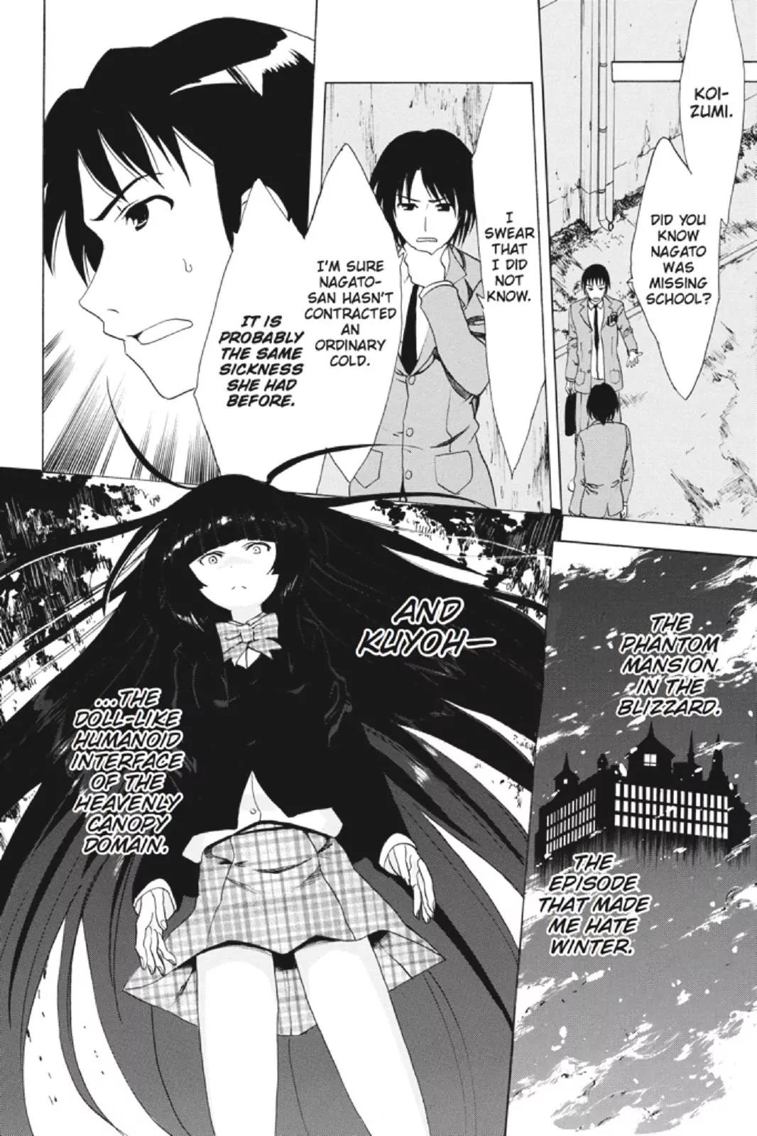 Suzumiya Haruhi no Yuuutsu Chapter 88 page 30 - Chapter 88: The Dissociation of Haruhi Suzumiya VI