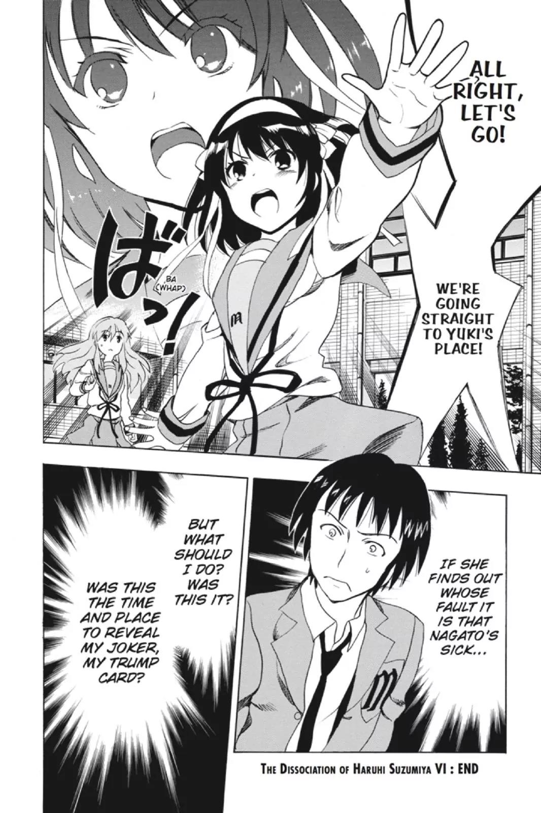 Suzumiya Haruhi no Yuuutsu Chapter 88 page 32 - Chapter 88: The Dissociation of Haruhi Suzumiya VI