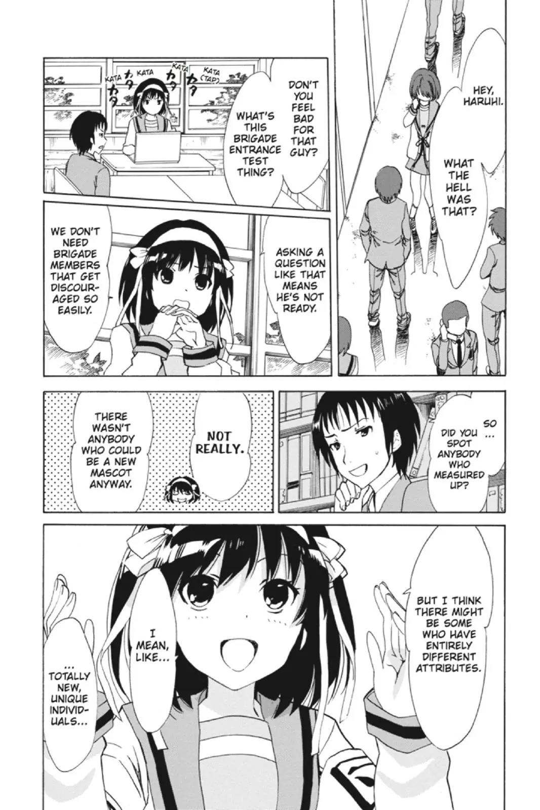 Suzumiya Haruhi no Yuuutsu Chapter 88 page 6 - Chapter 88: The Dissociation of Haruhi Suzumiya VI