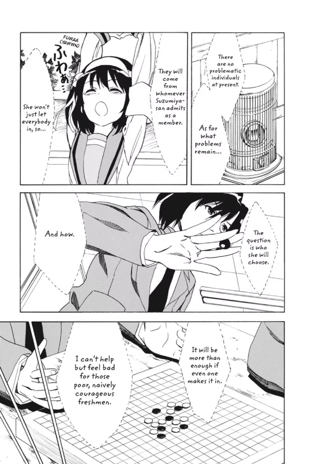 Suzumiya Haruhi no Yuuutsu Chapter 88 page 9 - Chapter 88: The Dissociation of Haruhi Suzumiya VI