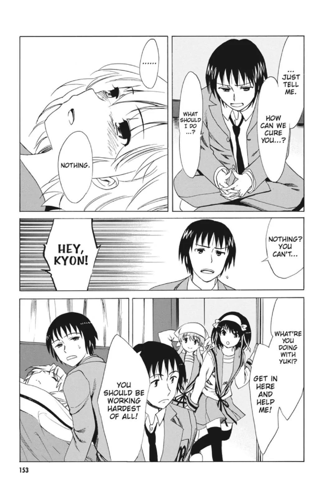 Suzumiya Haruhi no Yuuutsu Chapter 89 page 15 - Chapter 89: The Surprise of Haruhi Suzumiya I
