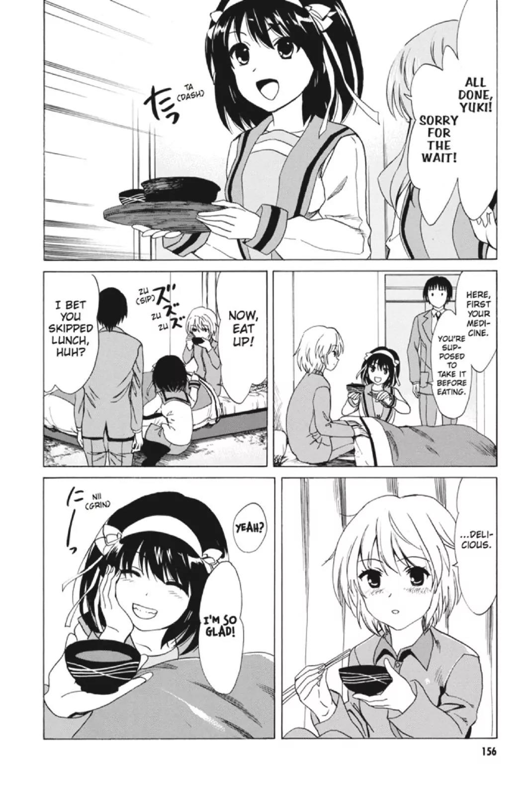 Suzumiya Haruhi no Yuuutsu Chapter 89 page 18 - Chapter 89: The Surprise of Haruhi Suzumiya I