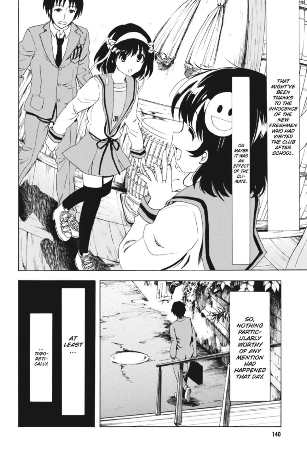 Suzumiya Haruhi no Yuuutsu Chapter 89 page 2 - Chapter 89: The Surprise of Haruhi Suzumiya I