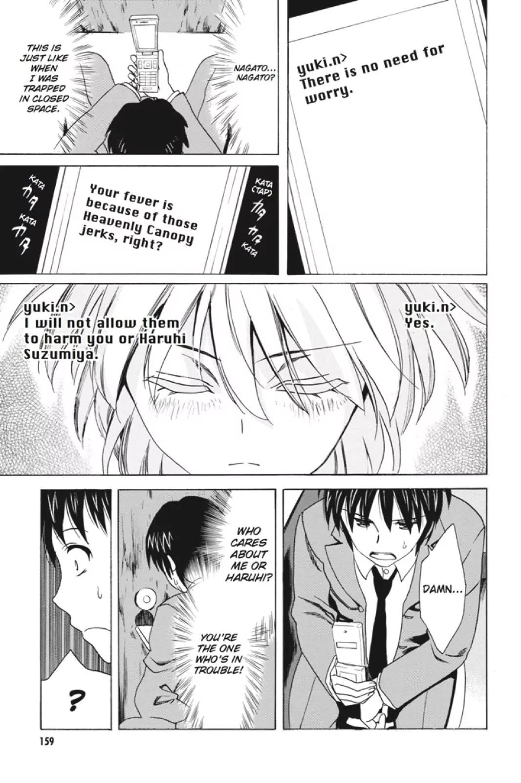 Suzumiya Haruhi no Yuuutsu Chapter 89 page 21 - Chapter 89: The Surprise of Haruhi Suzumiya I