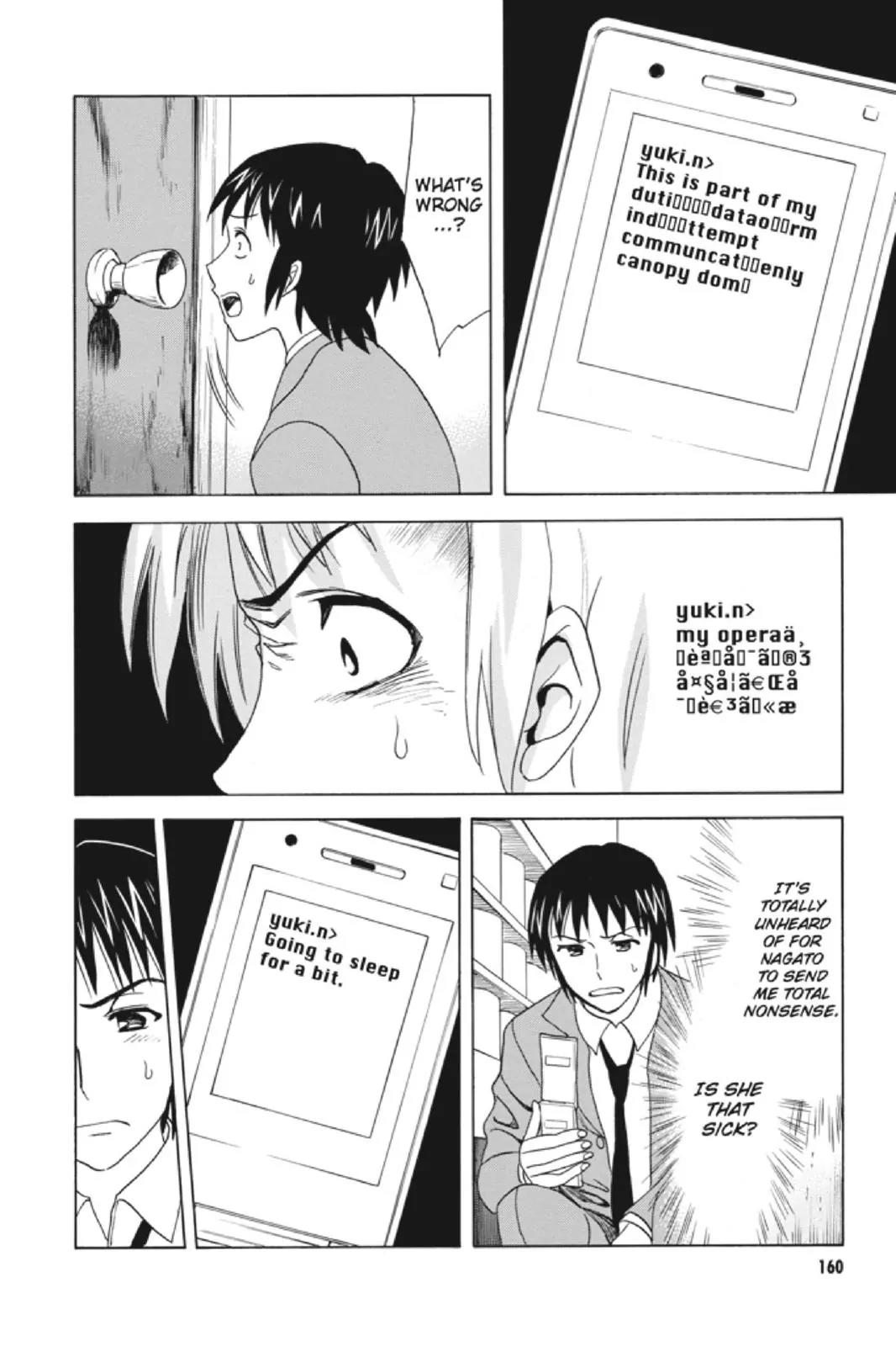 Suzumiya Haruhi no Yuuutsu Chapter 89 page 22 - Chapter 89: The Surprise of Haruhi Suzumiya I
