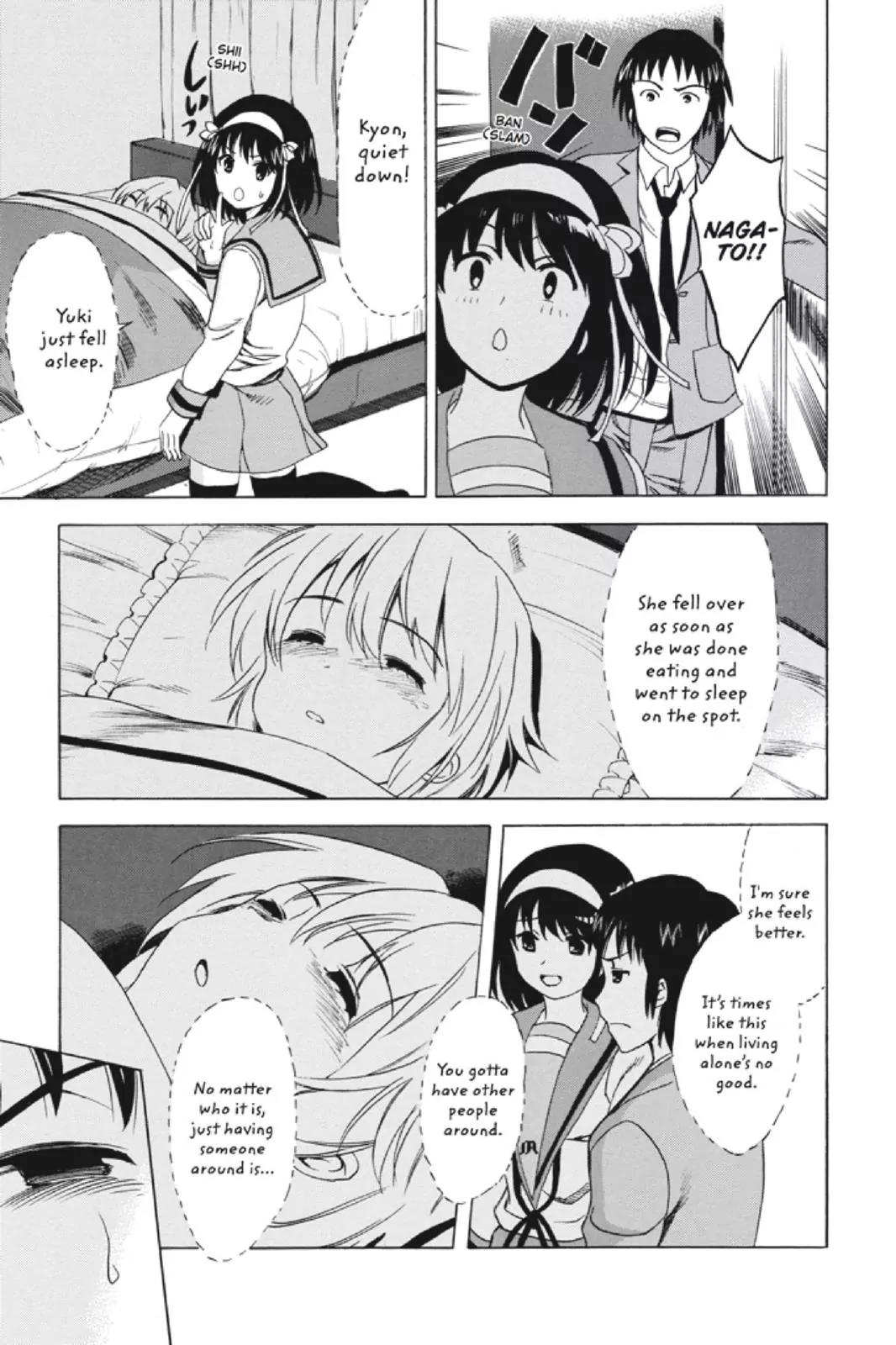 Suzumiya Haruhi no Yuuutsu Chapter 89 page 23 - Chapter 89: The Surprise of Haruhi Suzumiya I