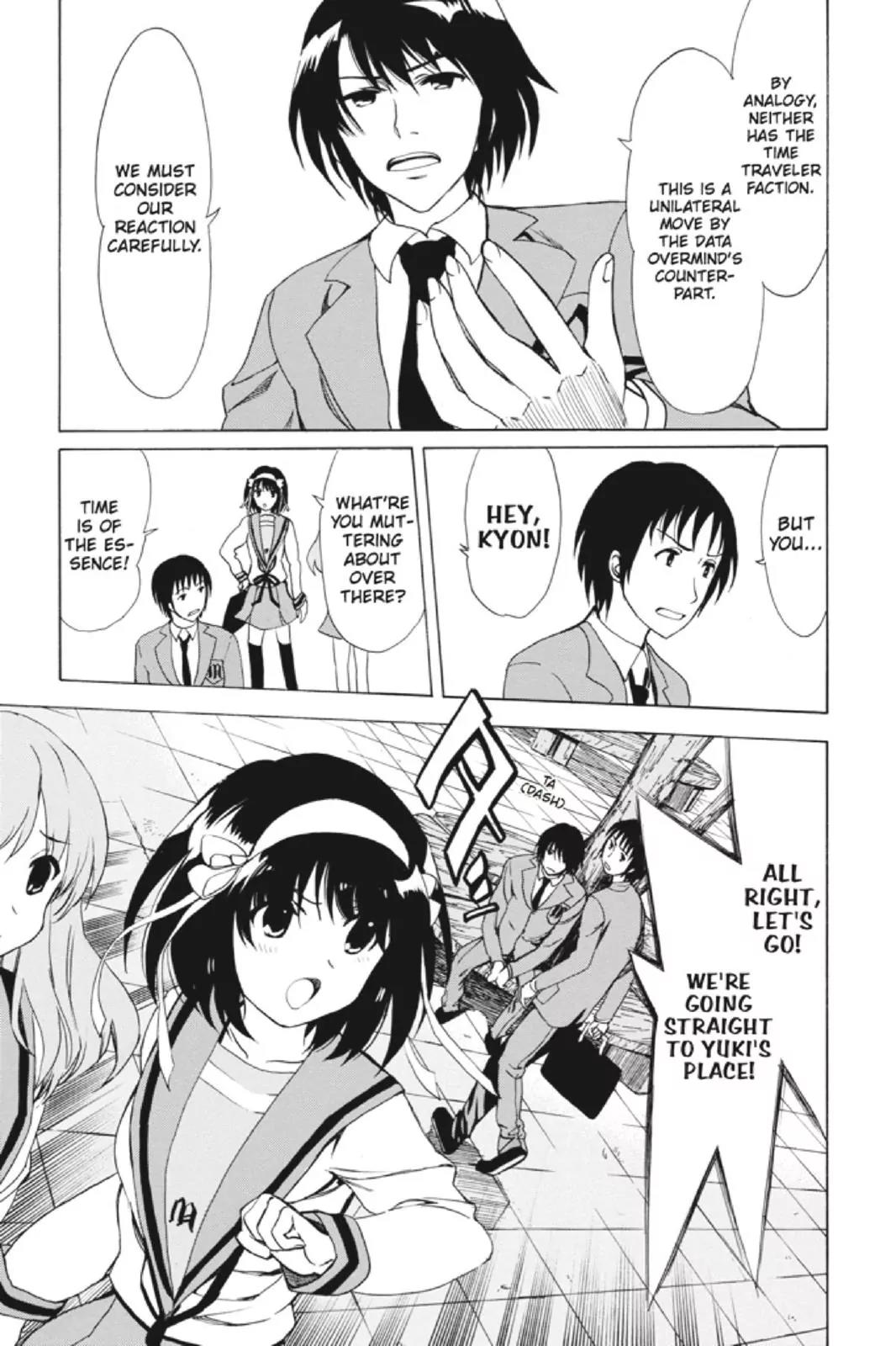 Suzumiya Haruhi no Yuuutsu Chapter 89 page 5 - Chapter 89: The Surprise of Haruhi Suzumiya I